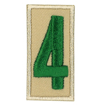 団号章　ＢＳ－４　☆(26.02)