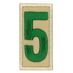 団号章　ＢＳ－５　☆(26.02)