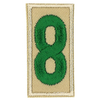 団号章　ＢＳ－８　☆(26.02)