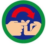 新技能章  手話